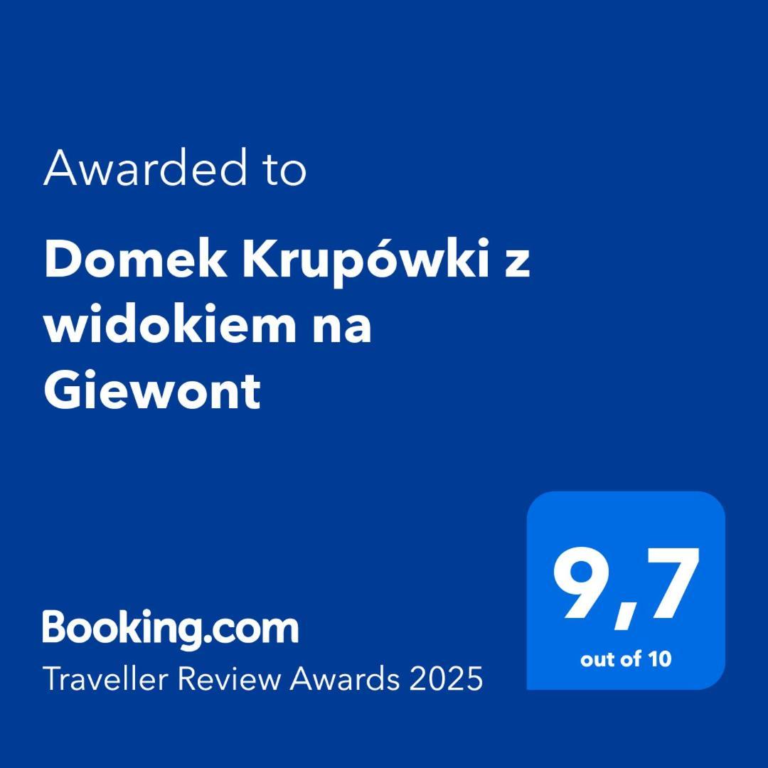 Domek Krupowki Z Widokiem Na Giewont Закопане Екстер'єр фото